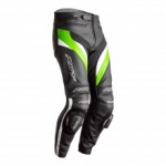 RST Tractech  Evo 4 CE Mens Leather Jeans - Black/Green